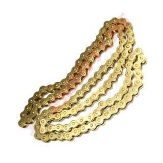 CHAINE RENFORCEE OR 420 120 MAILLONS YCF PILOT START BASTOS GUNSHOT APOLLO 125 140 150 190