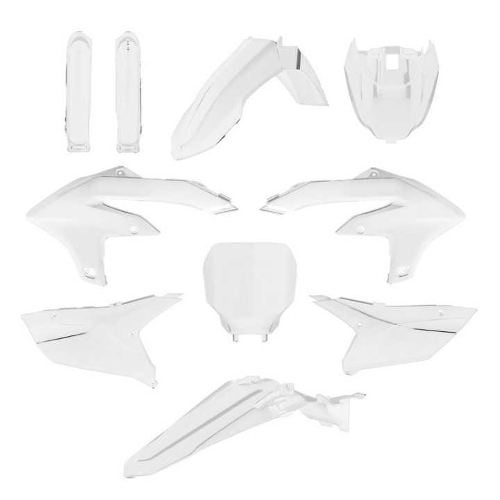 KIT PLASTIQUES POLISPORT REPLICA YAMAHA BLANC YAMAHA YZF 250 450 2023-24