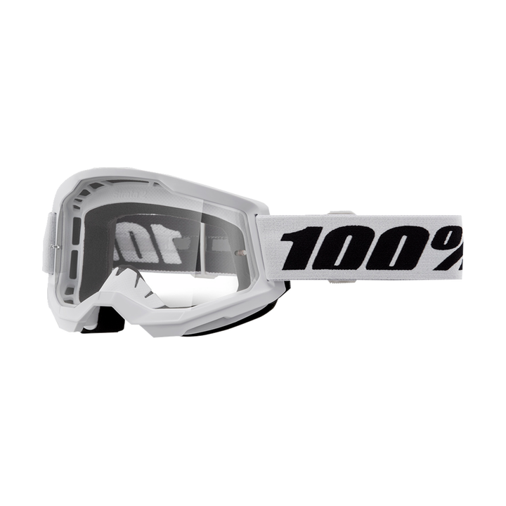LUNETTES MASQUE 100% THE STRATA 2 GOGGLE BLANC