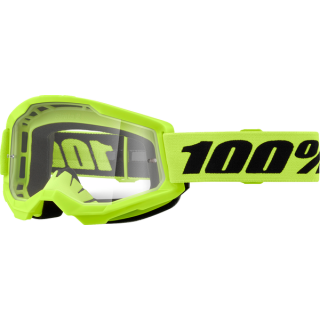 LUNETTES MASQUE 100% THE STRATA 2 GOGGLE NEO JAUNE