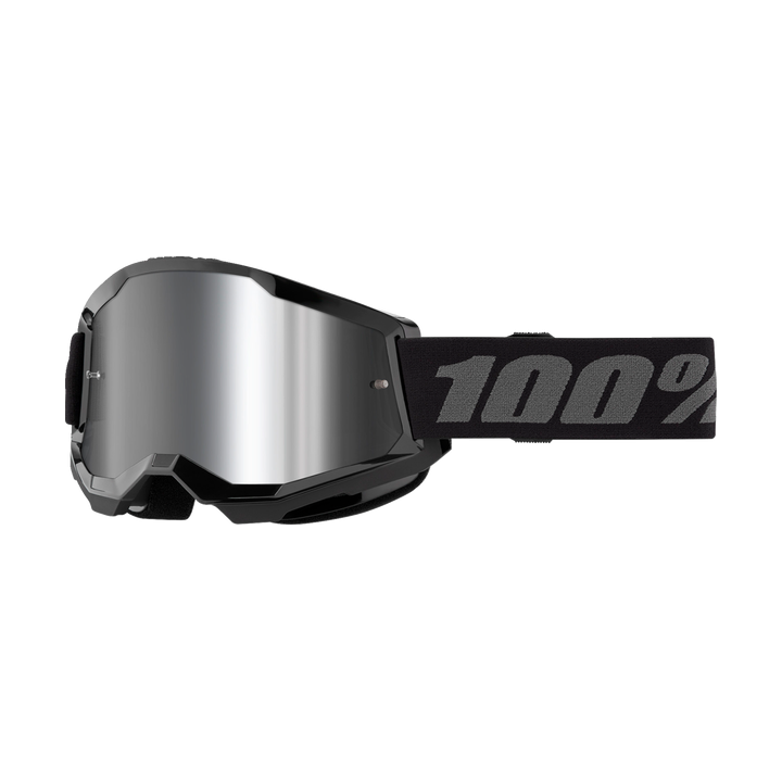 LUNETTES MASQUE 100% THE STRATA 2 GOGGLE NOIR MIRROR