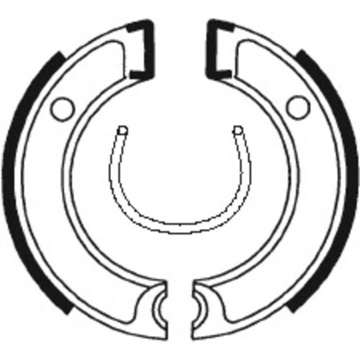 MACHOIRES DE FREIN AVANT - ARRIÈRE TECNIUM YAMAHA PW 50 88-24