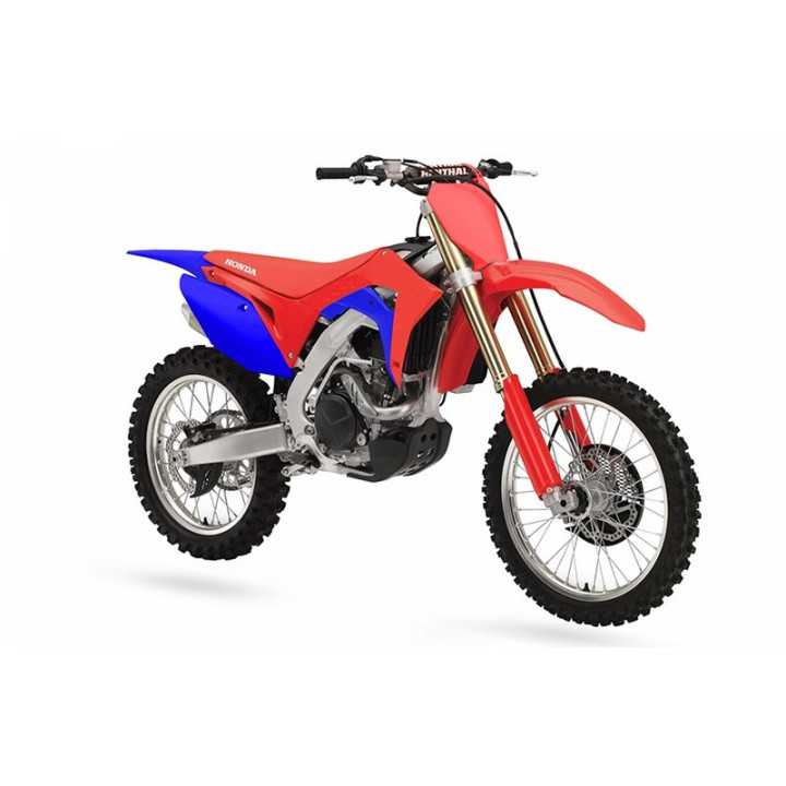 KIT PLASTIQUES CARENAGE POLISPORT ROUGE BLEU HONDA CRF 250 2018-20 CRF 450 2017-21