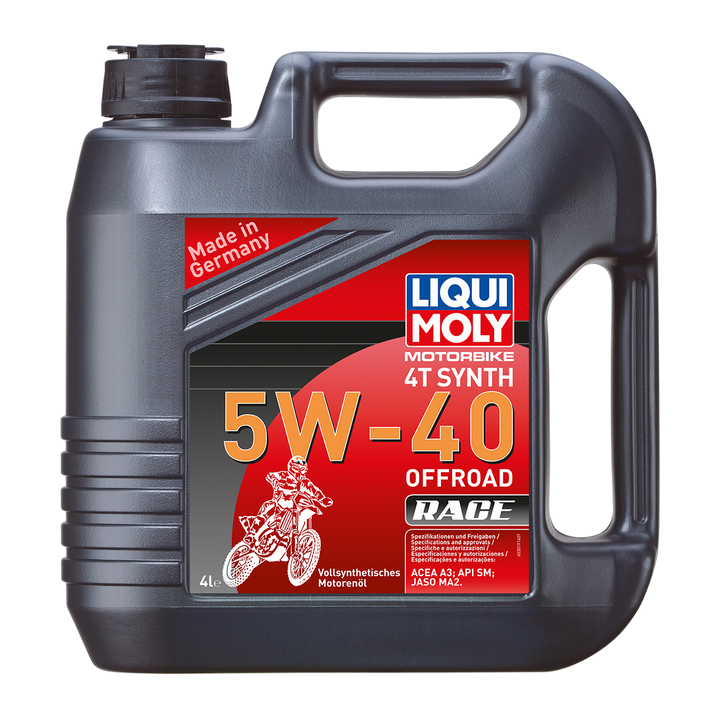 HUILE MOTEUR 4temps 5W40 RACE OFFROAD LIQUIMOLY - 4Litre