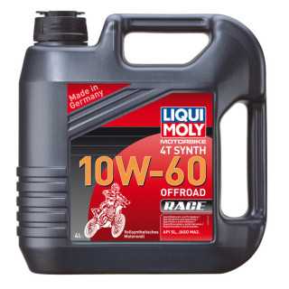 HUILE MOTEUR 4 temps 10W60 RACE OFFROAD LIQUIMOLY - 4 Litre
