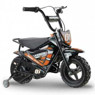 MOTO ELECTRIQUE ENFANT PIT DIRT BIKE KEROX 250W E-FAT KIDS ORANGE