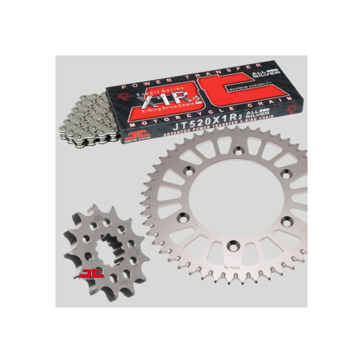 KIT CHAINE JT HDS SUPER RENFORCE YAMAHA YZ-F 250 05-09