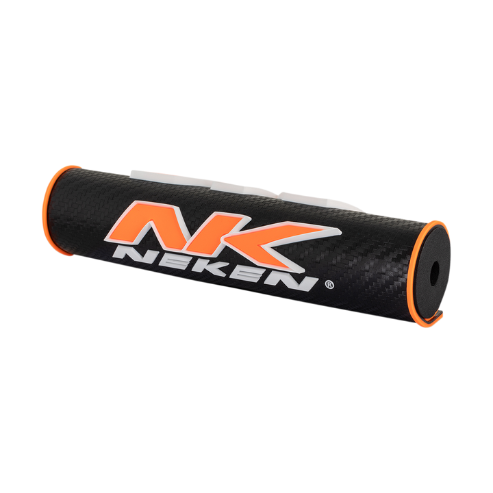 MOUSSE DE GUIDON AVEC BARRE GUIDON NEKEN ORANGE NOIRE