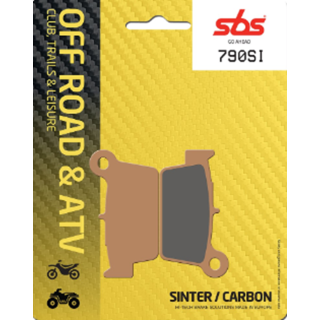 PLAQUETTES DE FREIN ARRIERE SBS 790SI YAMAHA WRF 250 03/21