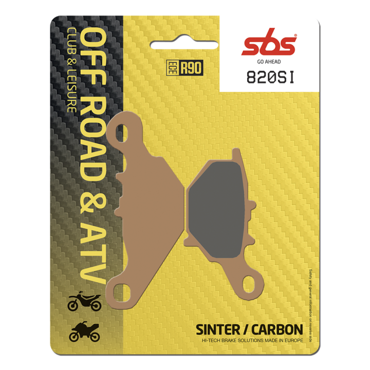 PLAQUETTES DE FREIN ARRIERE SBS 820SI SUZUKI RM 85 05/22