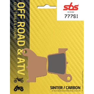 PLAQUETTES DE FREIN ARRIERE SBS 777SI HONDA CRF 450 2002-2024