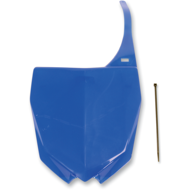 PLAQUE NUMERO FRONTALE UFO BLEUE YAMAHA YZ 125 2015-21