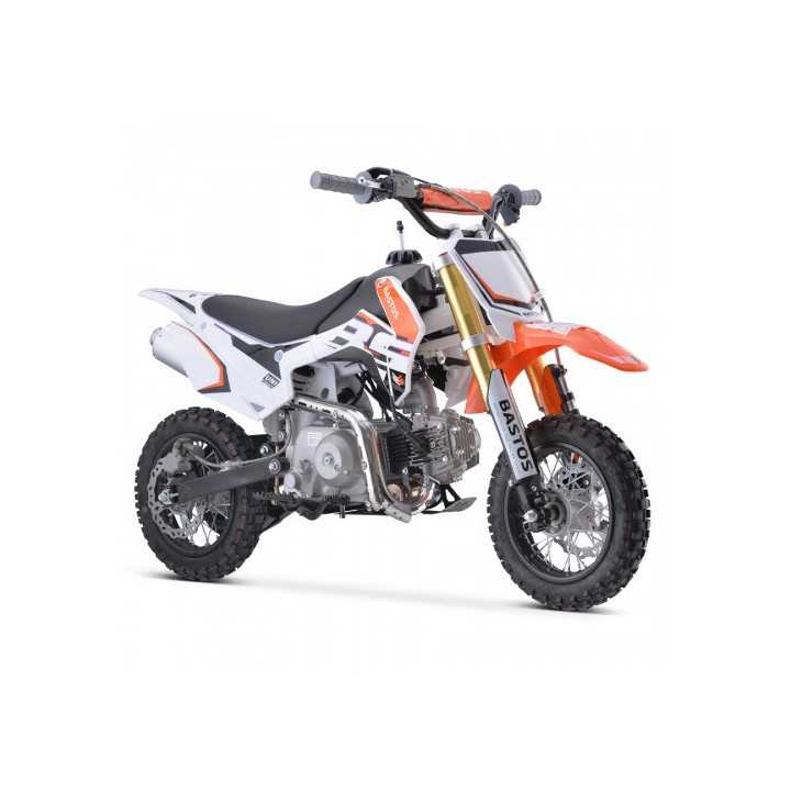 MOTO ENFANT PIT DIRT BIKE BASTOS BS 90cc semi-auto mini