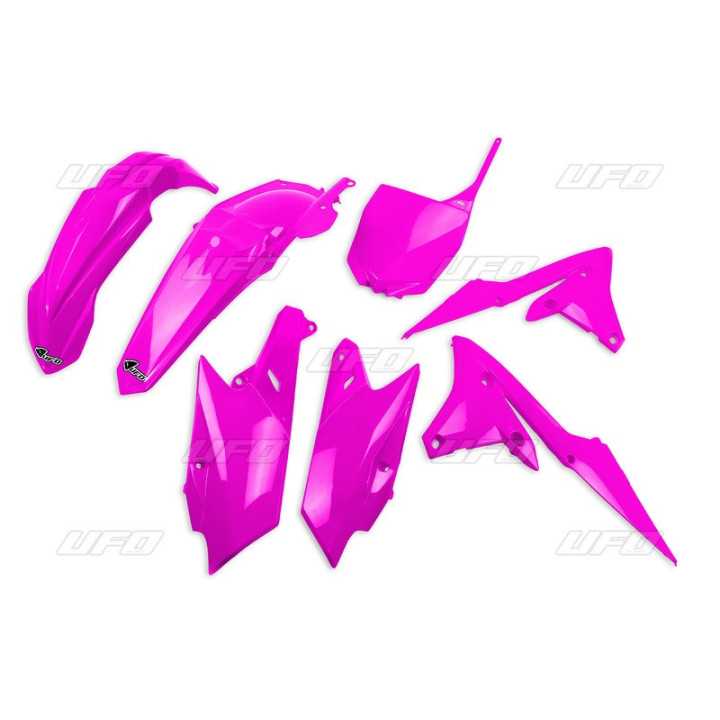 KIT PLASTIQUES UFO YAMAHA YZ 85 2015/21 ROSE FLUO