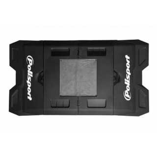 Tapis récupérateur pliable POLISPORT Bike Mat noir