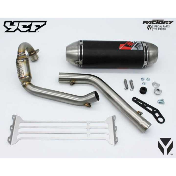 Échappement ligne Scalvini single Alu Inox YCF PILOT 125 150