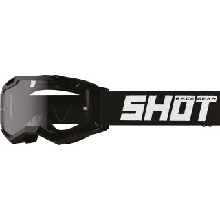 LUNETTES MASQUE CROSS SHOT ASSAULT 2.0 ENDURO SOLID BLACK GLOSSY
