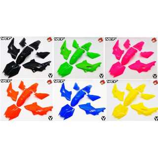 KIT PLASTIQUES CARENAGES COMPLET POUR YCF 50 CC THERMIQUE ET ELECTRIQUE 2012-25