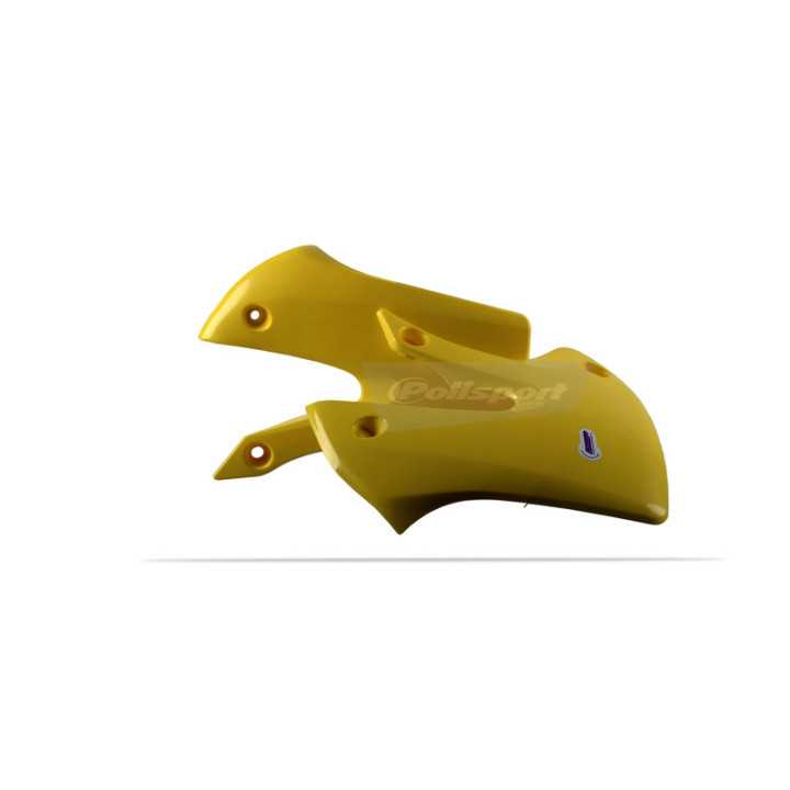 Ouies plastiques de radiateur POLISPORT jaune Suzuki RM 65