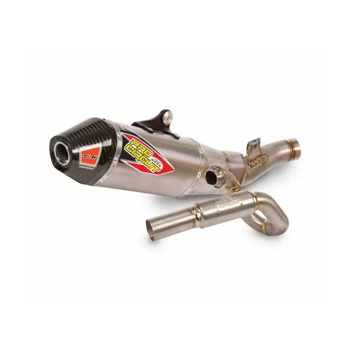 Ligne complète d'échappement TI-6 PRO CIRCUIT KAWASAKI KXF 450 2024-25