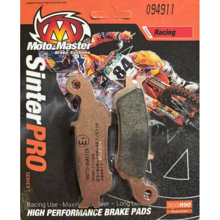 PLAQUETTES DE FREIN AVANT MOTO MASTER SINTER PRO YAMAHA WRF 450 2016-2020