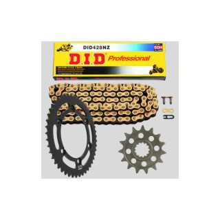 Kit chaîne DID-PBR 520DZ2 13-50 super-renforcée - couronne ultra-light KXF 250 2023-2025