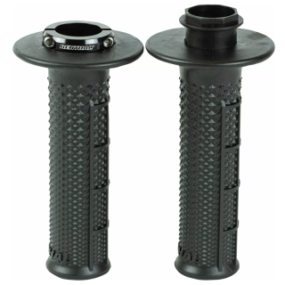 POIGNEES MOTO RENTHAL NOIRE MX R-Works Lock-On UltraTacky Tapered soft - semi gaufré