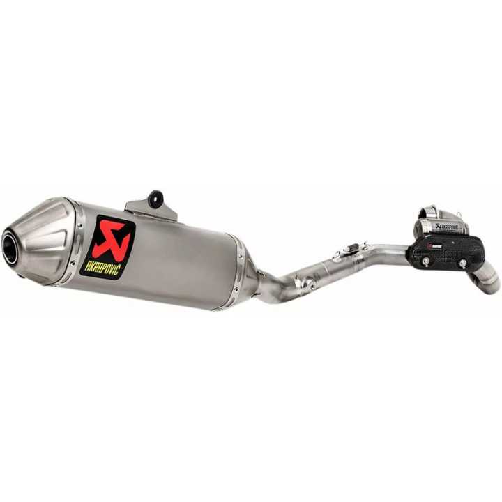 LIGNE COMPLETE AKRAPOVIC EVOLUTION LINE TITANE KAWASAKI KXF 450 2019-2023