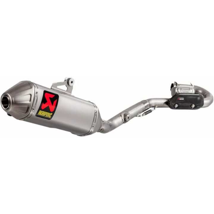 LIGNE COMPLETE AKRAPOVIC EVOLUTION LINE TITANE SUZUKI RMZ 450 2018-25