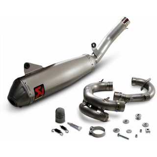 LIGNE COMPLETE AKRAPOVIC EVOLUTION LINE TITANE SILENCIEUX TITANE YZF 450 2020-22