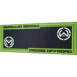TAPIS D'ATELIER MOTO VERT...