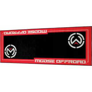 TAPIS D'ATELIER MOTO ROUGE MOOSE 80X200CM
