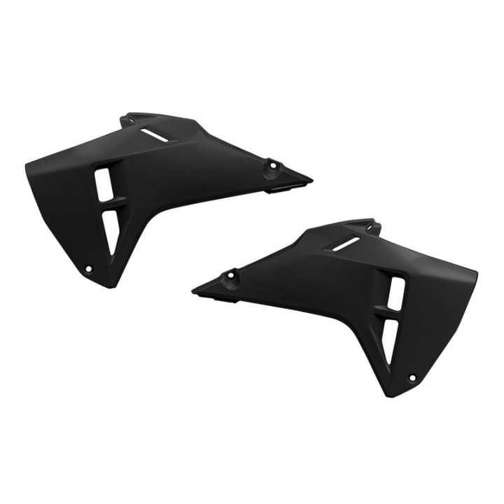 OUIES PLASTIQUES DE RADIATEUR UFO NOIR HONDA CRF 250 450 2025-26