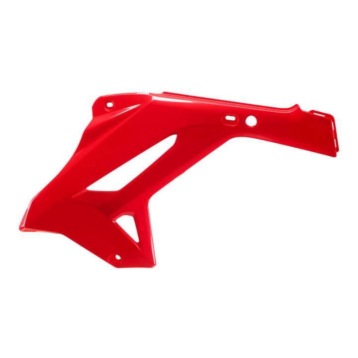 OUÏES DE RADIATEUR POLISPORT RESTYLÉ ROUGE HONDA CR 125 250 2000-2001