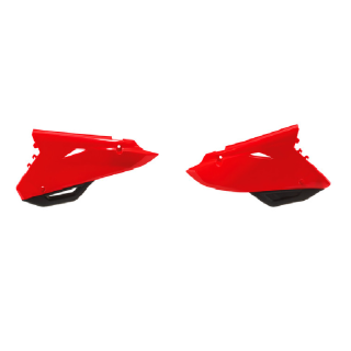 PLAQUES LATÉRALES POLISPORT RESTYLÉ ROUGE HONDA CR 125 250 2000-2001