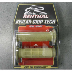 POIGNEES RENTHAL KEVLAR POUR MOTO 22 MM