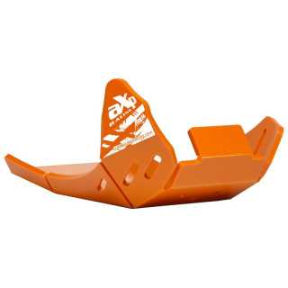 SABOT PROTECTION MOTEUR AXP XTREM 8MM ORANGE KTM EXC 250 300 2024-2025
