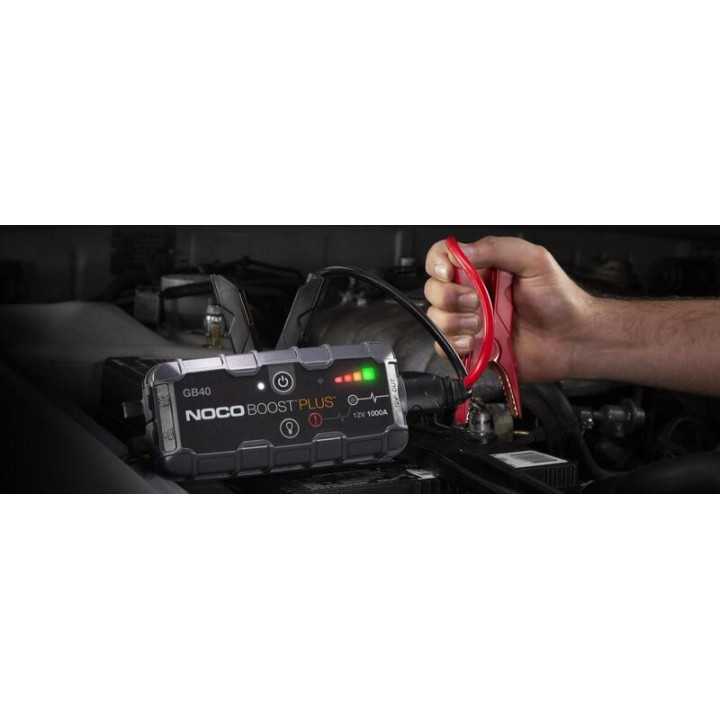 BOOSTER DE BATTERIE MOTO LITHIUM NOCO GB40 1000A 12V
