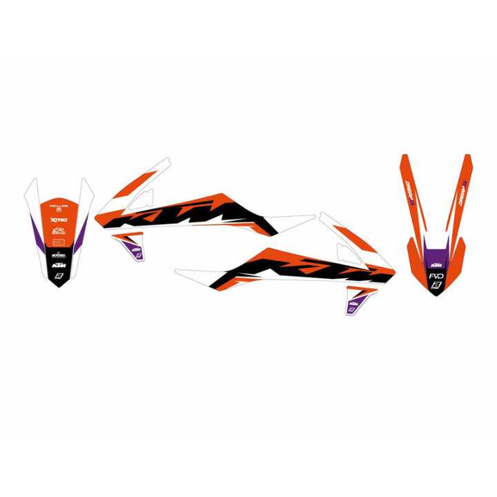 KIT DÉCORATION BLACKBIRD DREAM 5 KTM SX 85 2018-2023