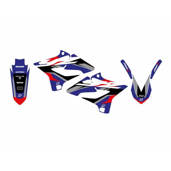 KIT DÉCORATION BLACKBIRD DREAM 5 YAMAHA YZ 125 250 2015-2021