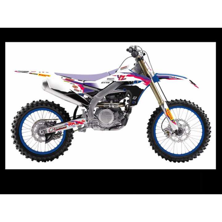 KIT DÉCORATION BLACKBIRD REPLICA RACING FACTORY YAMAHA YZF 250 2019-2023