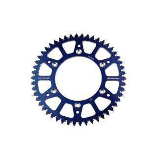 COURONNE SCAR ALU BLEU TYPE SRS130 PAS 520 52 DENTS YAMAHA WRF 450 2003-2025