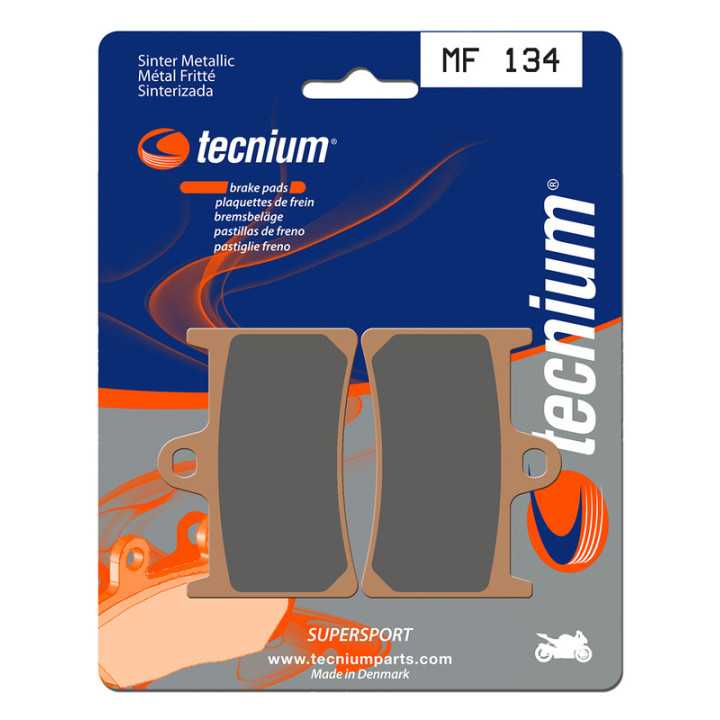 Plaquettes de frein TECNIUM avant YAMAHA MT-07 Performance métal fritté - MF134 2014-2024