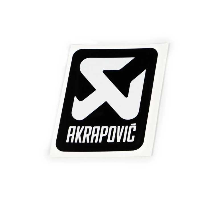 STICKER AUTOCOLLANT AKRAPOVIC VERT 75