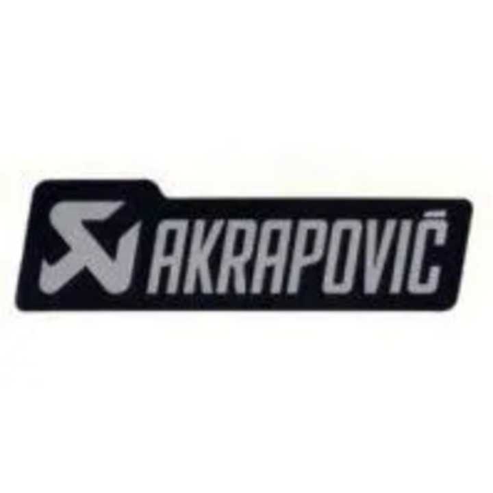 STICKER AUTOCOLLANT AKRAPOVIC 120X35