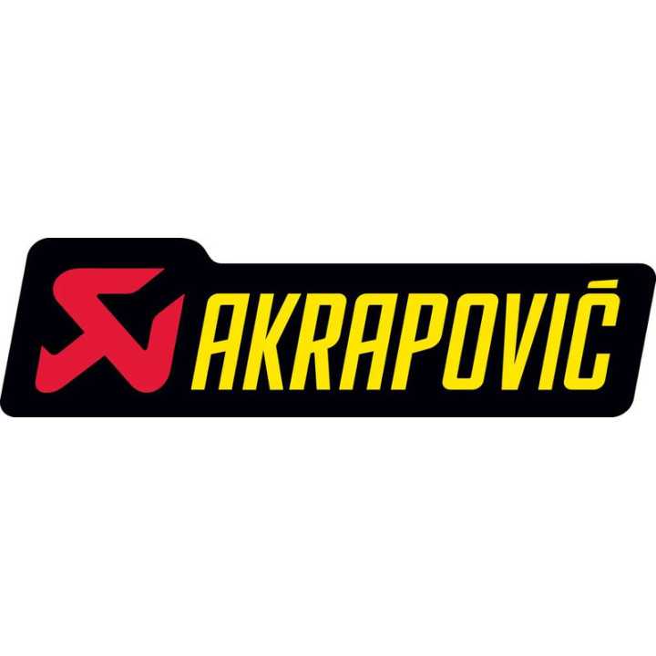 STICKER AUTOCOLLANT AKRAPOVIC 150X45