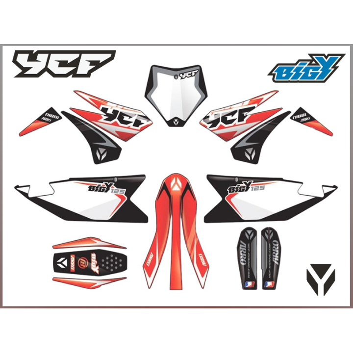 KIT DECO BIGY 125 MX 2024