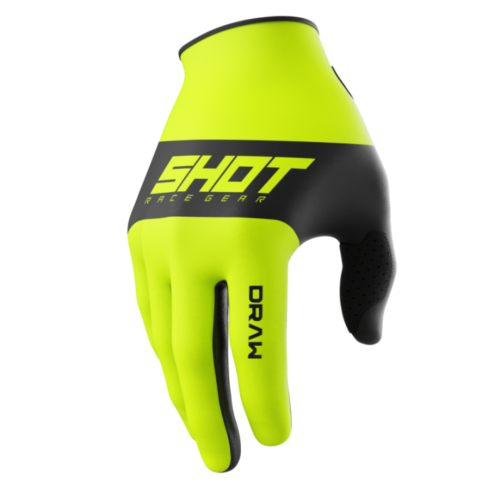 GANTS CROSS SHOT DRAW SKY NEON YELLOW