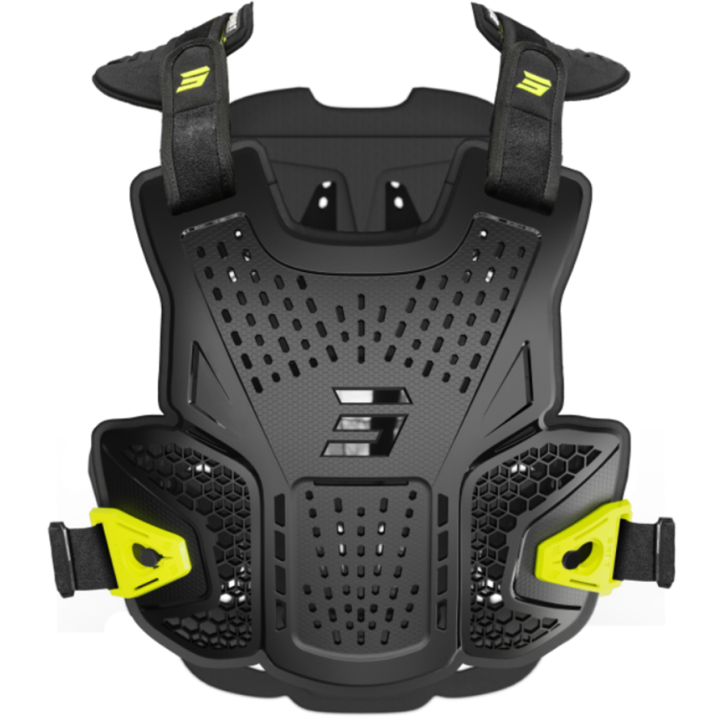 PARE PIERRE SHOT MOTO CROSS AIRFLOW EVO NOIR homologuée EN1621-2 et EN1621-3