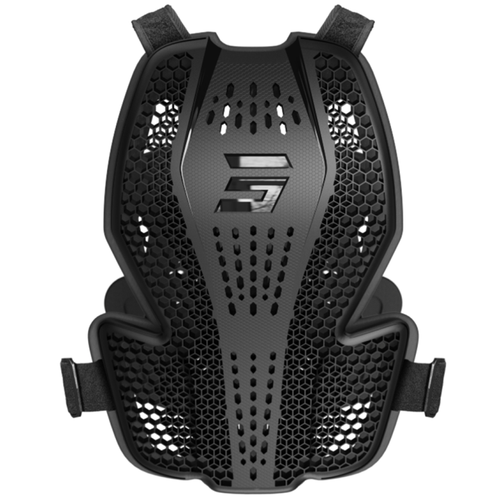 PARE PIERRE SHOT MOTO CROSS AIRFLOW EVO NOIR homologuée EN1621-2 et EN1621-3